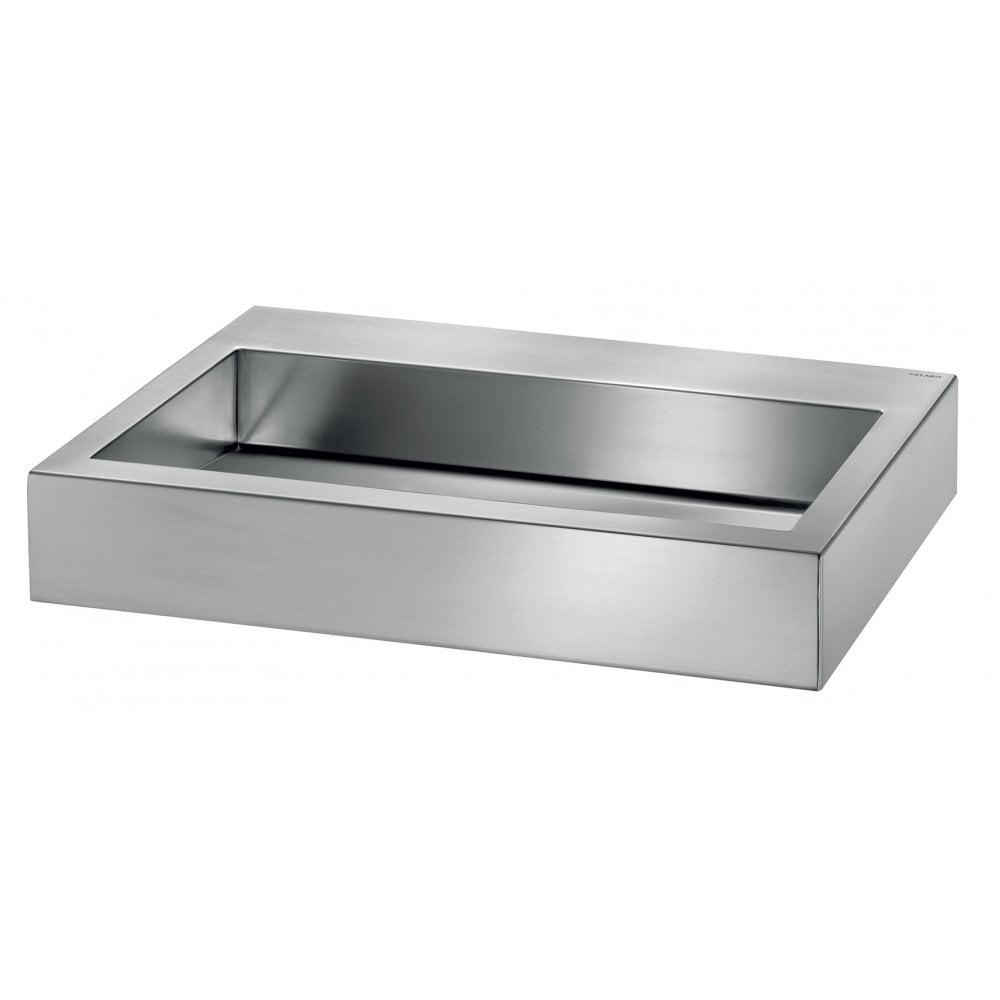 AQUEDUTO Lavabo a Parete in Acciaio Inox 700x440 120150