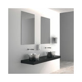 Unbreakable Rectangular High Polished Stainless Steel Mirror 3452 (385x485x10)