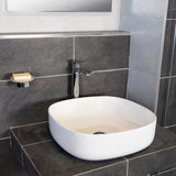 Lavabo carré à poser AQUAECO Attache 450x450