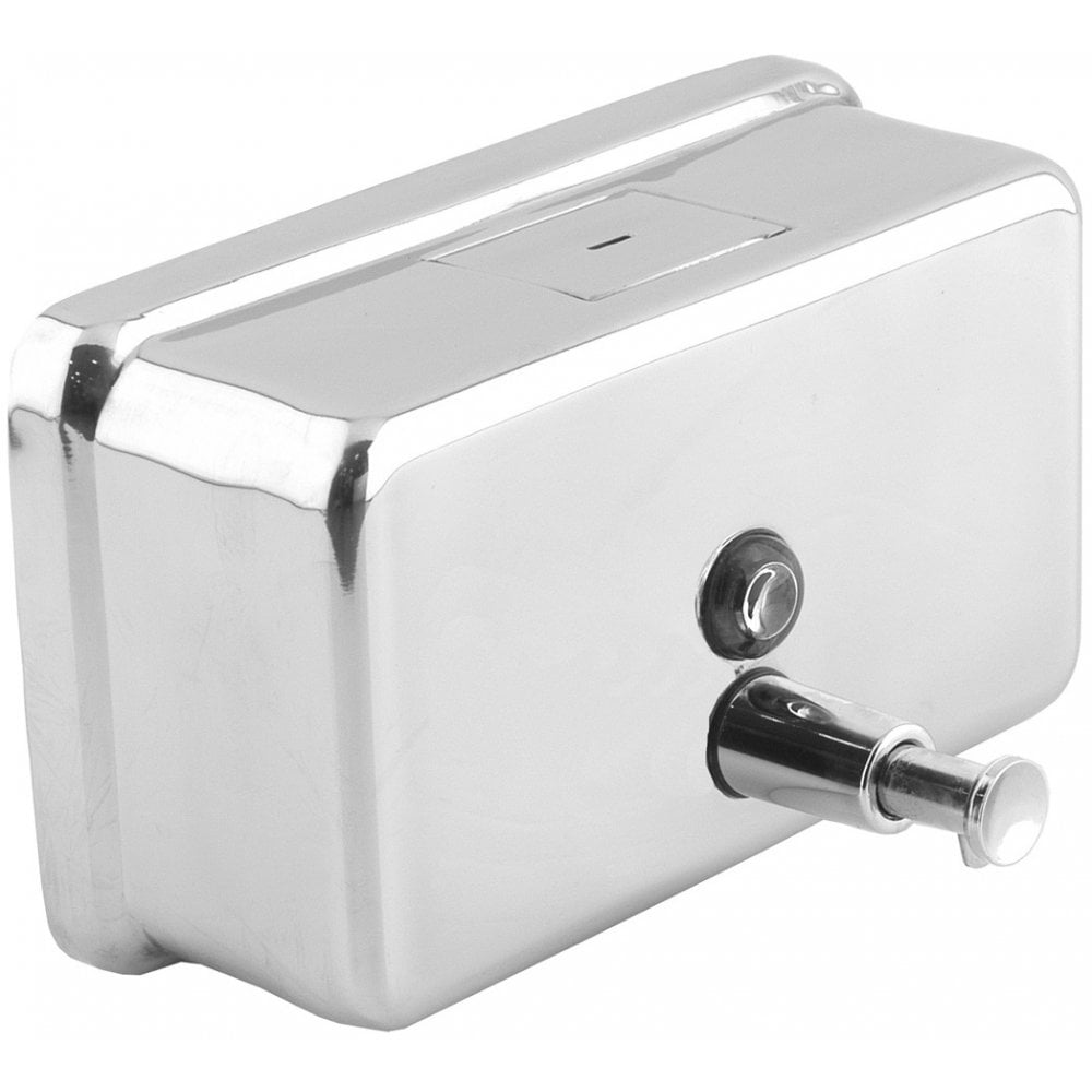 Mediclinics Surface Mounted 1200ML Push Button Liquid Soap Dispenser
