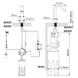 Série Dryflow® Bi-Tap Wash and Dry (ensemble complet)