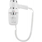 EPAVBW-S Valera 1600W Action Wall Mounted Hair Dryer with Shaver Socket