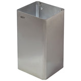 Mediclinics Wall Mounted 65L Open Lid Bin