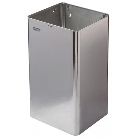 Mediclinics Wall Mounted 65L Open Lid Bin