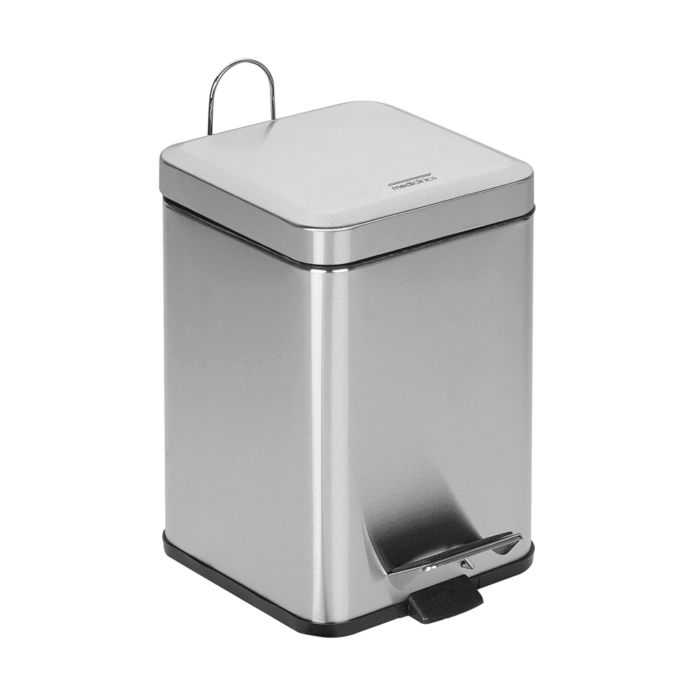 Mediclinics Pedal Operated 6L Square Bin