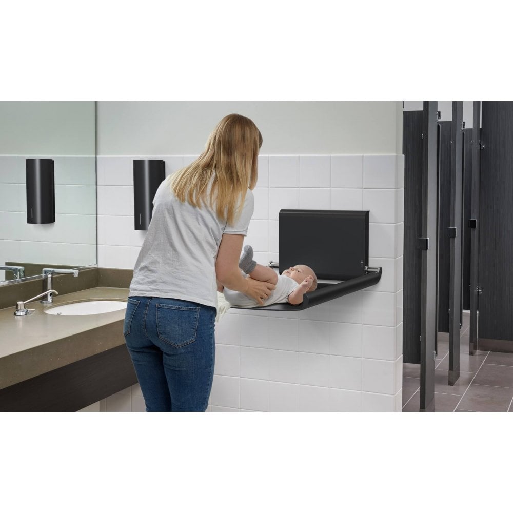 Dan Dryer BJÖRK Distributeur manuel de savon mousse 1 200 ml (6 options de plaques supérieures de couleur)