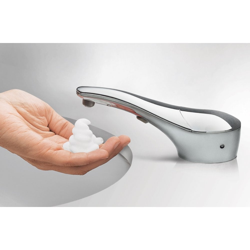 B-8281 Dispenser automatico di sapone in schiuma da 1 litro Bobrick SureFlo® montato su piano - Soluzione di retrofit