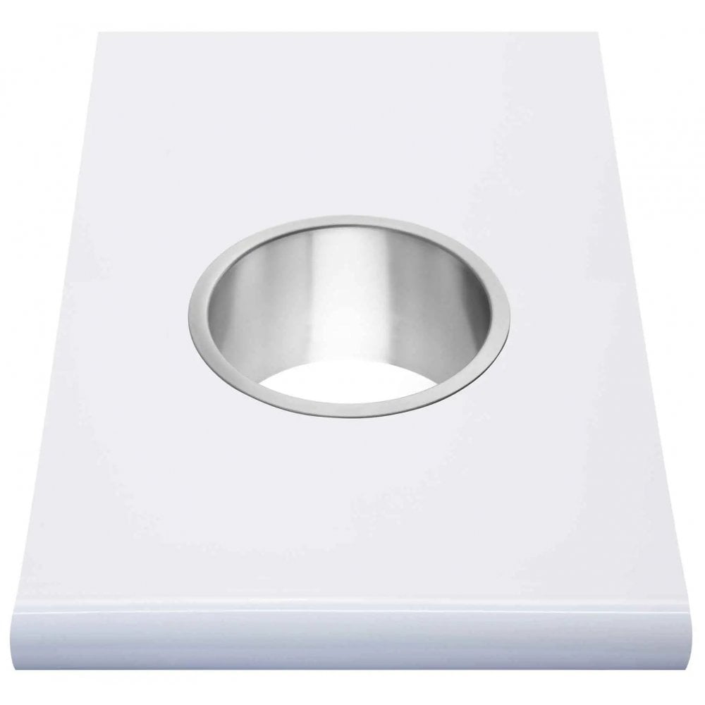Dolphin Counter Mounted Stainless Steel Bin Ring