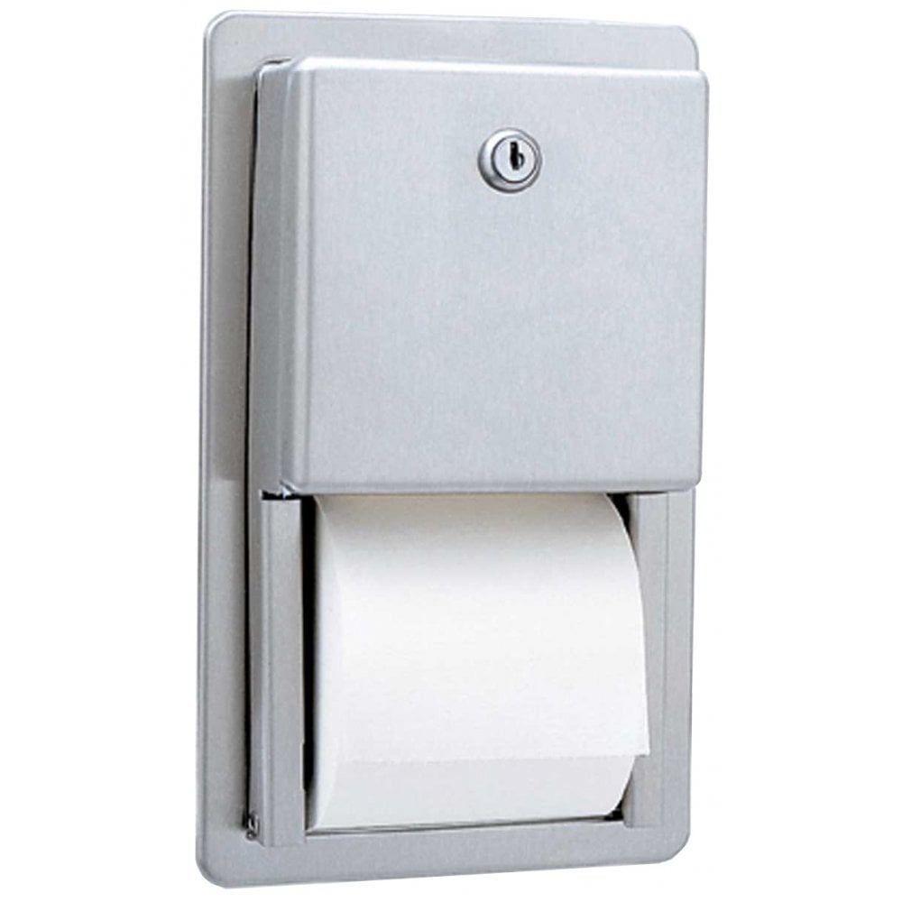 B-3888 Bobrick Recessed Multi Roll Toilet Paper Dispenser