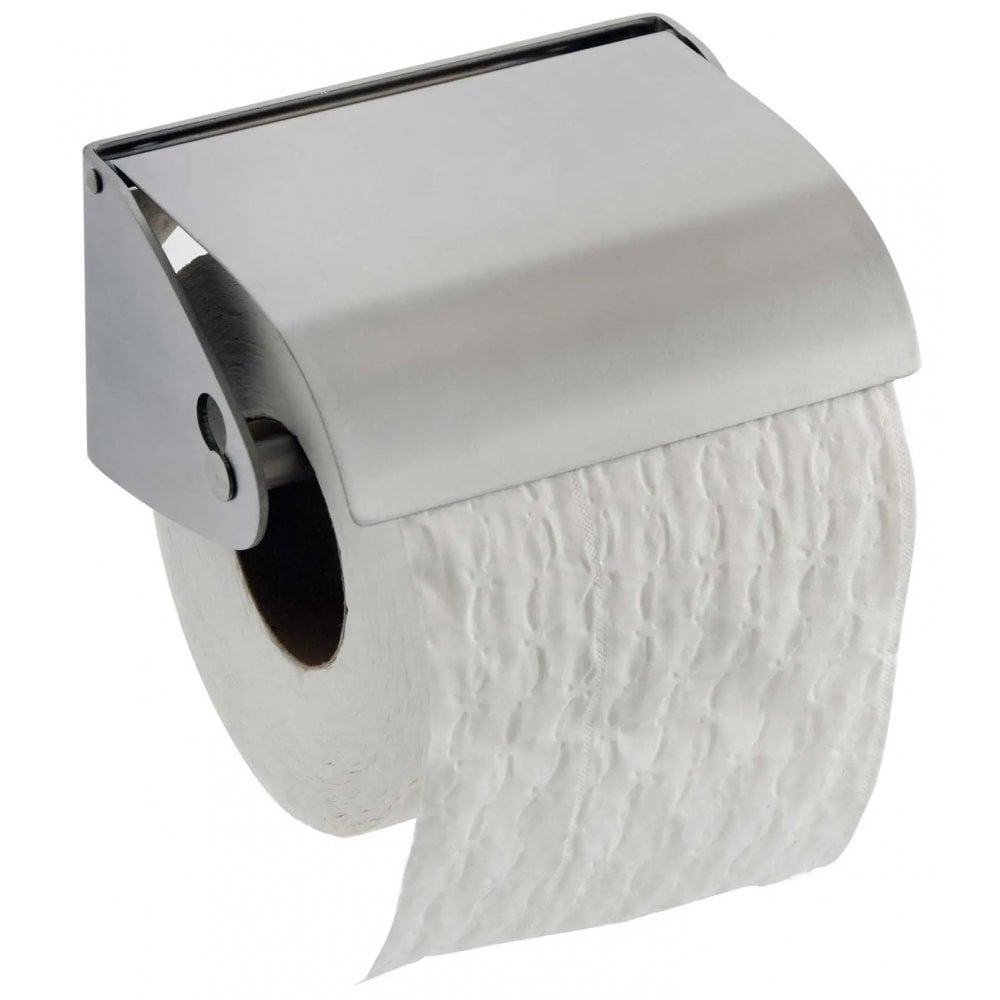 BC266 Porte-rouleau de papier toilette simple en acier inoxydable Dolphin
