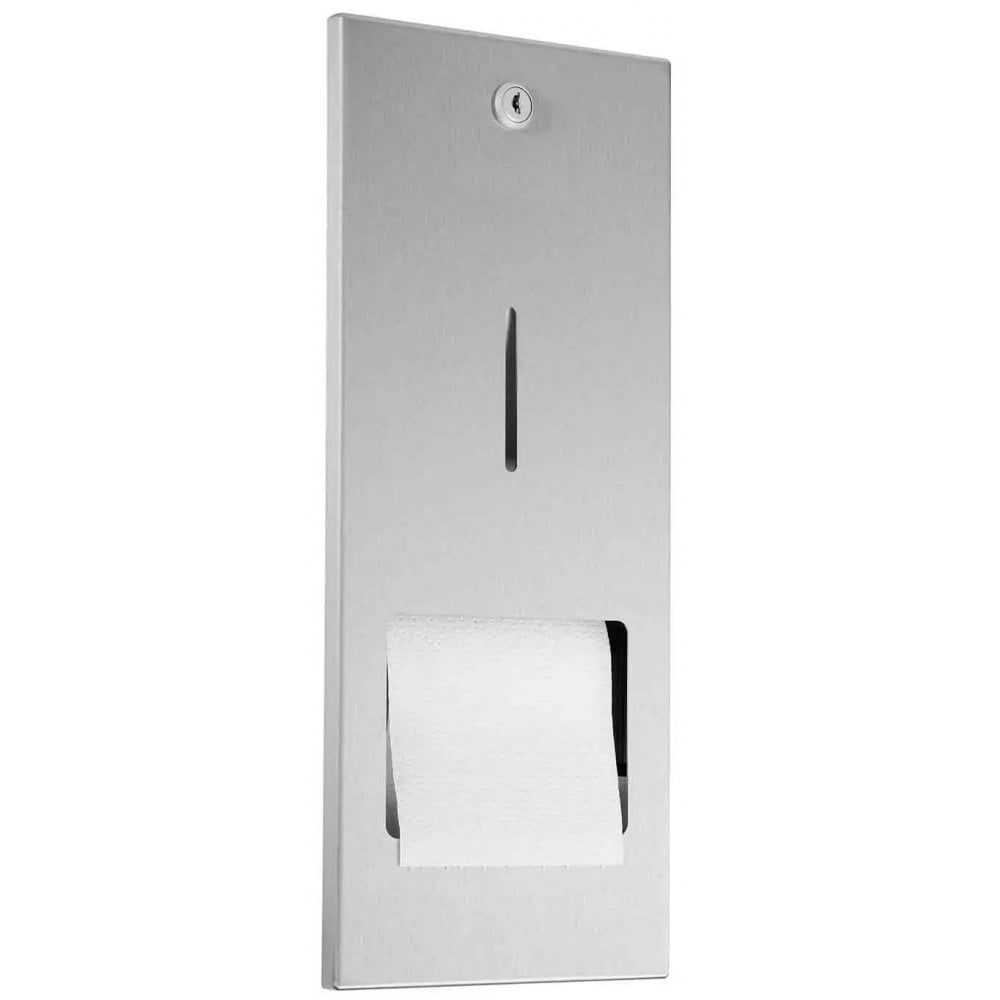 DP2302 Dolphin Prestige Recessed Toilet Paper Dispenser
