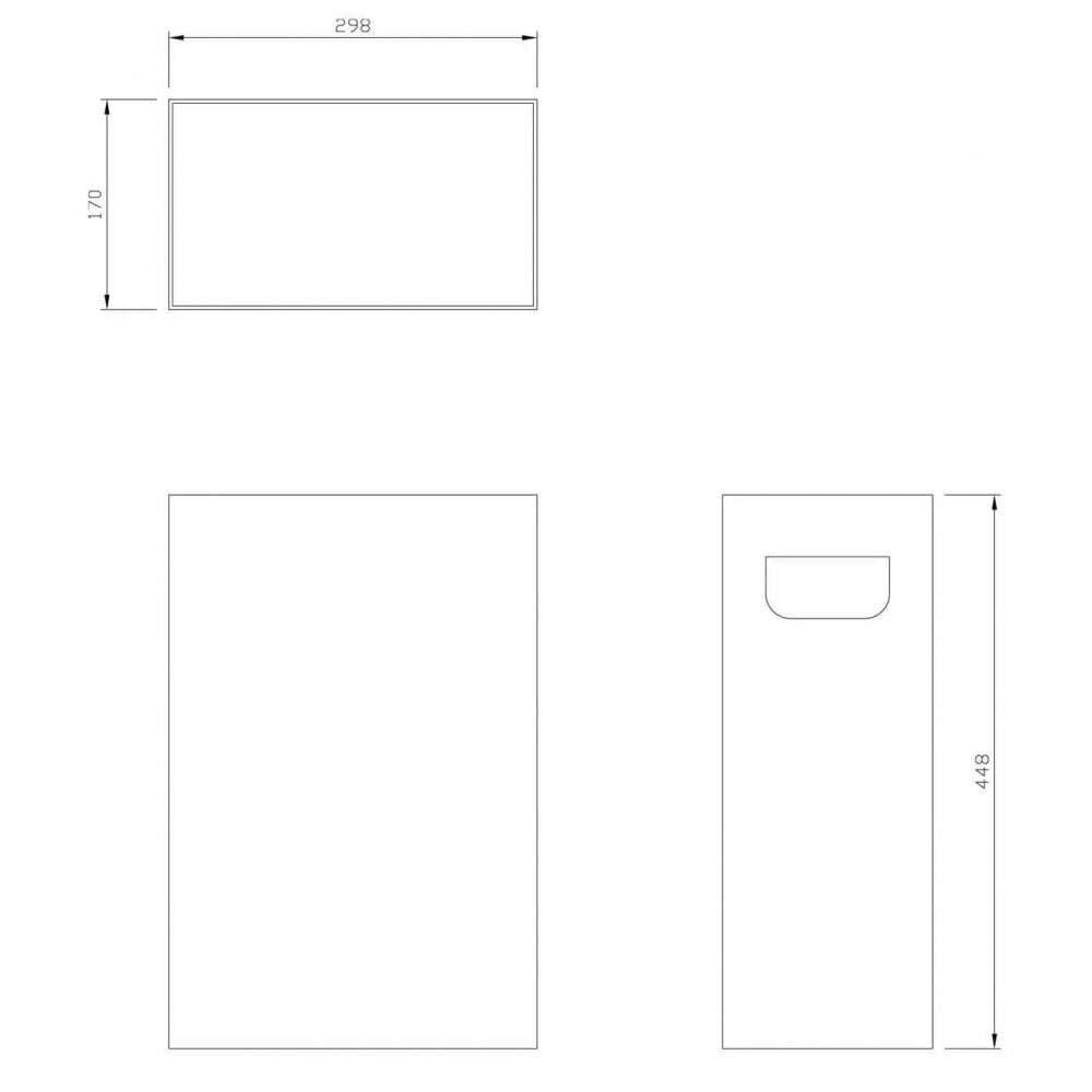 DP5108 Dolphin DOC M Waste Bin with Integrated Handles