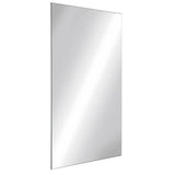 Miroir rectangulaire incassable en acier inoxydable poli 3458 (485x585x10)