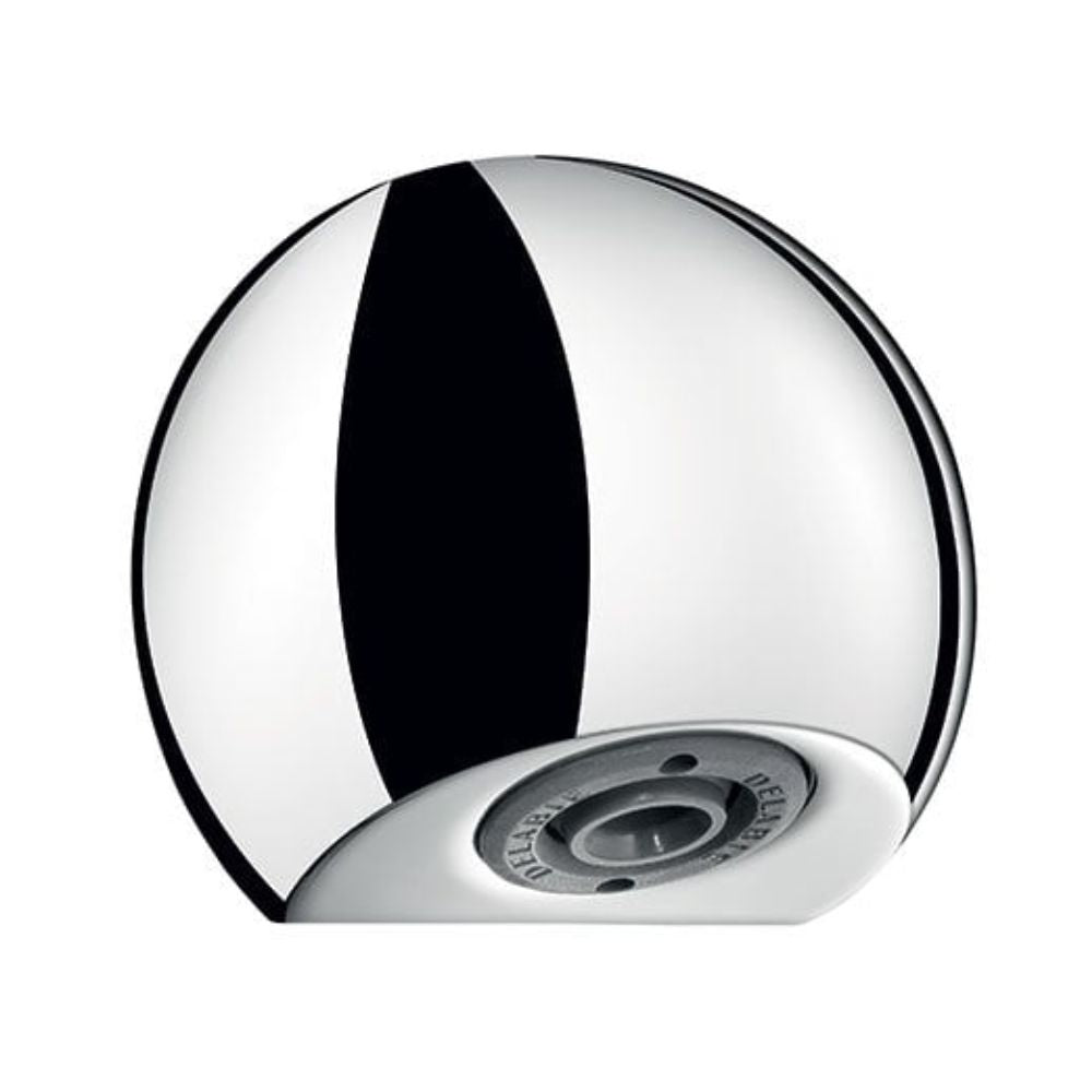 709000 Pommeau de douche arrondi en laiton chromé DELABIE