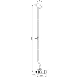 794450 DELABIE TEMPOMIX 3 Time Flow Shower Kit