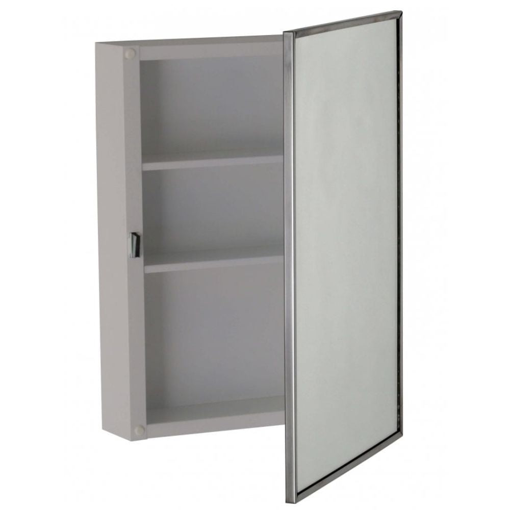 B-297 Medicine Cabinet with Mirror Door (360x515)