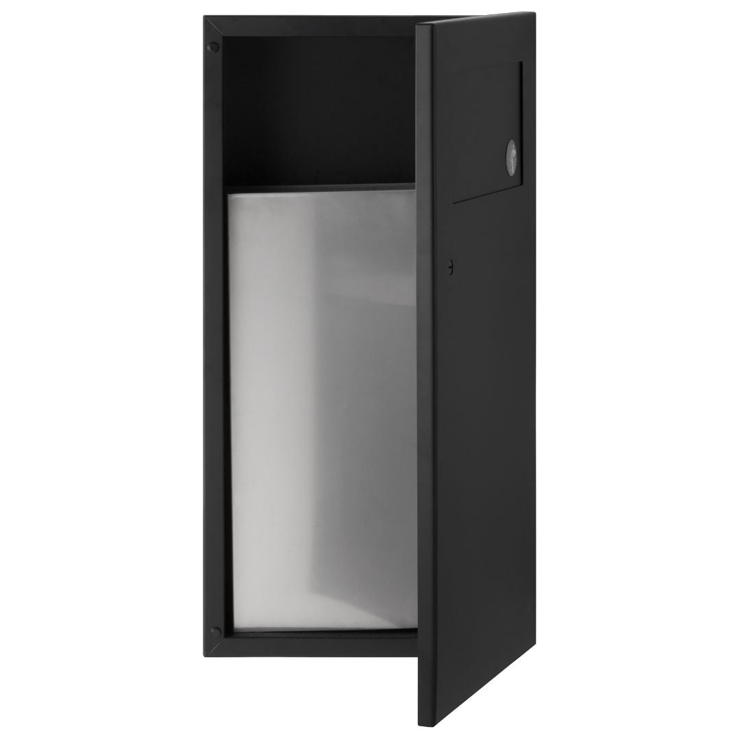 B-35633 TrimLineSeries Recessed Waste Bin with Disposal Door (11L)