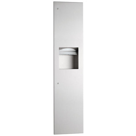 B-3803 Trimline Recessed 2-in-1 Paper Towel Dispenser and 24L Waste Container