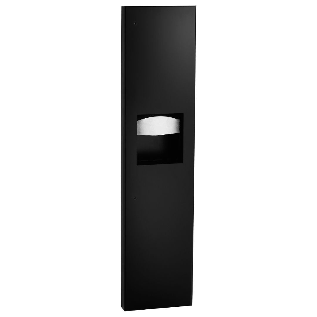 B-38032 Trimline Semi-Recessed 2-in-1 Paper Towel Dispenser and 24L Waste Container