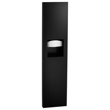 B-38032 Trimline Semi-Recessed 2-in-1 Paper Towel Dispenser and 24L Waste Container