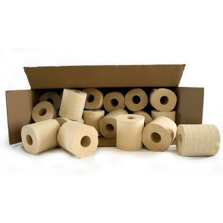 (FSC® C134890) Papier toilette en bambou 3 épaisseurs (6PK, 24PK et 48PK)