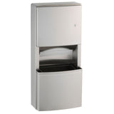 B-43699 Surface-Mounted Paper Towel Dispenser and 11L Bin