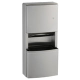 B-43699 Surface-Mounted Paper Towel Dispenser and 11L Bin