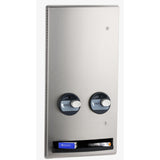 Dispenser per assorbenti e assorbenti da incasso B-4706C