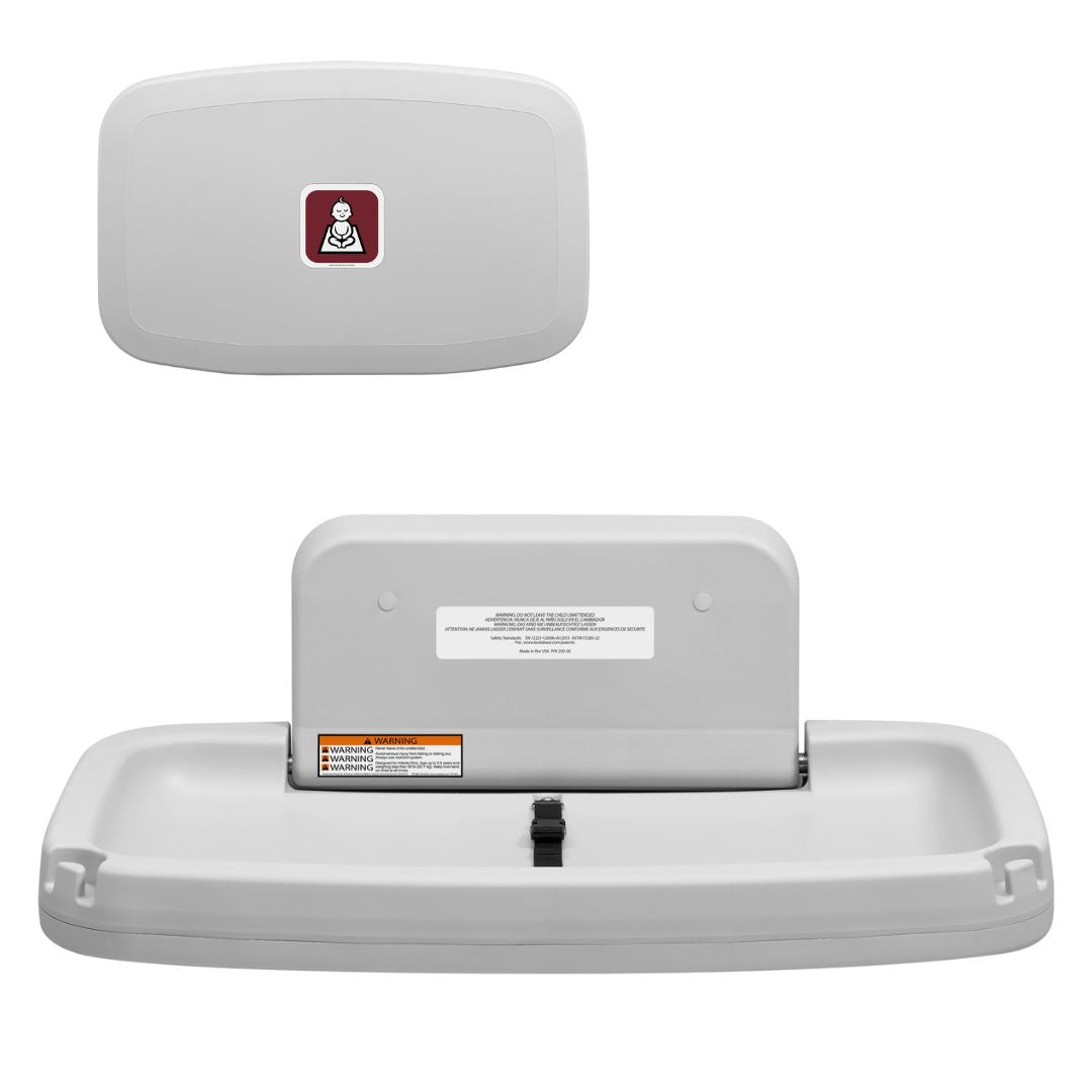 BCS-3/BCS-4 Gamco Horizontal Wall-Mounted Baby Changing Table