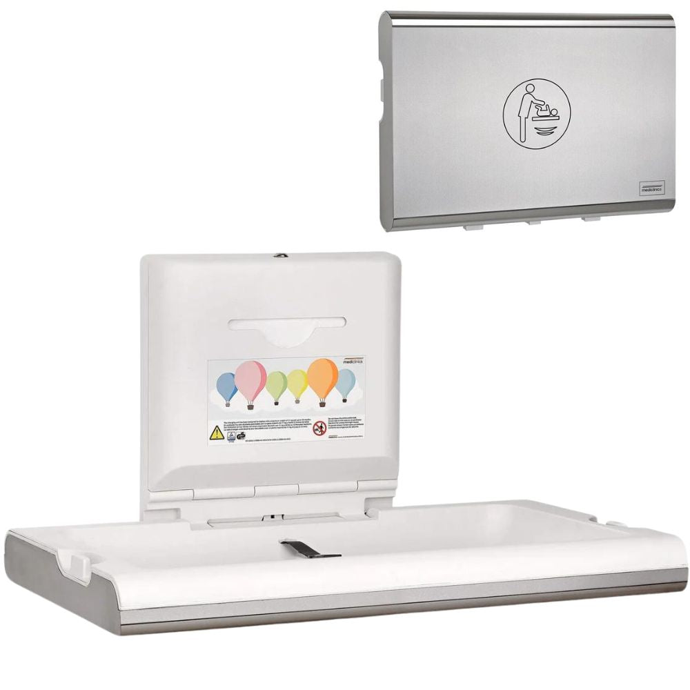 BabyMedi® Horizontal Baby Changing Station - Polypropylene / Stainless Steel