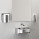 120400 / 123400 Person with Reduced Mobility XS Wall Mounted 390x400 Washbasin (With or Without Tap Hole)