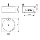 180800 Wall Mounted SD Drinking Fountain
