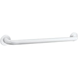 DELABIE Ø32mm Straight White Grab Bar (Various Lengths)