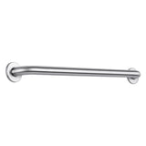 DELABIE Ø32mm Straight Polished Satin Grab Bar (Various Lengths)