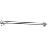 DELABIE Ø32mm Straight Polished Satin Grab Bar (Various Lengths)