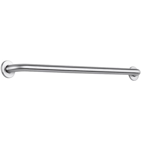 DELABIE Ø32mm Straight Polished Satin Grab Bar (Various Lengths)
