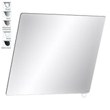 510202 Be-Line® Specchio inclinabile con maniglia di vari colori (600x500)