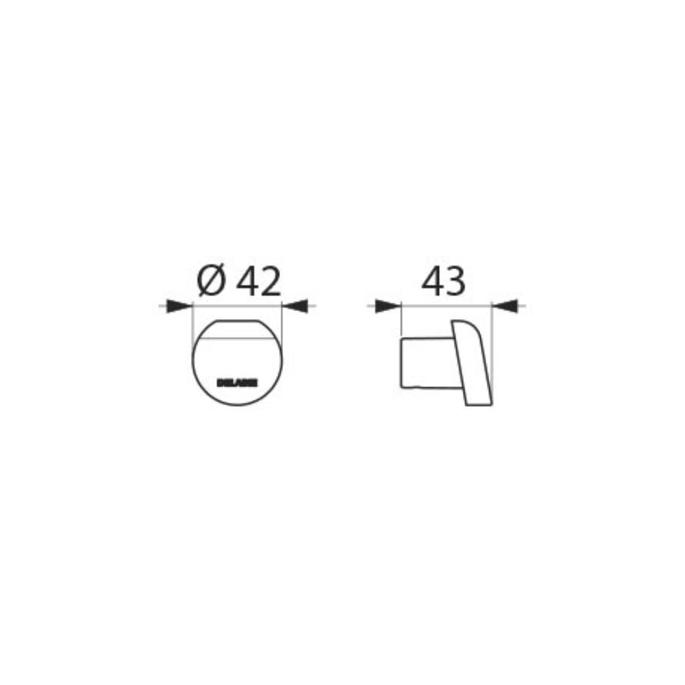 511943 Be-Line® Designer Coat Hook