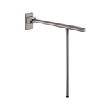 511962 Be-Line® Barre d'appui rabattable en aluminium avec pied 650mm Ø42mm