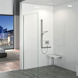 511971 Be-line® Barra d'appoggio angolare in alluminio Ø35mm 1130x450