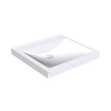 Quadro Wall Mounted Washbasin with Ø35mm Tap Holes (3 Models)