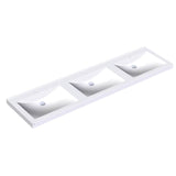 Quadro Wall Mounted Washbasin with Ø35mm Tap Holes (3 Models)