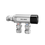 733115 DELABIE PREMIX COMPACT Thermostatic Mixing Valve For 1 to 11 Points-Of-Use (M1/2" Ø15mm Compression Fittings)