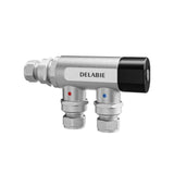 733116 DELABIE PREMIX COMPACT Thermostatic Mixing Valve For 1 to 11 Points-Of-Use (M3/4" Ø15mm Compression Fittings)