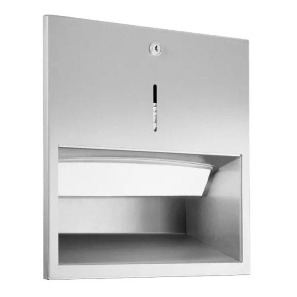 DP3302 Dolphin Prestige Recessed Mounted Paper Towel Dispenser