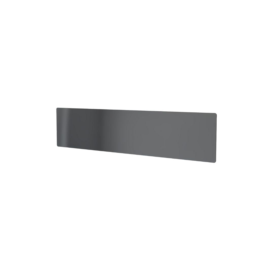 Clip-on Anthracite or White Glass Front for Dimplex Alta Wi-Fi Panel Heater (20cm profile)