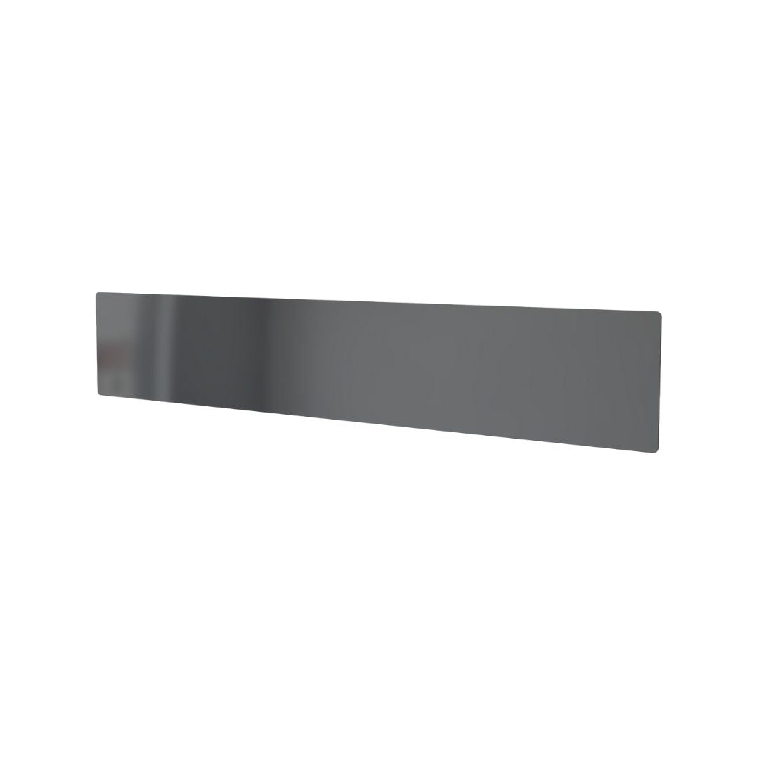 Clip-on Anthracite or White Glass Front for Dimplex Alta Wi-Fi Panel Heater (20cm profile)