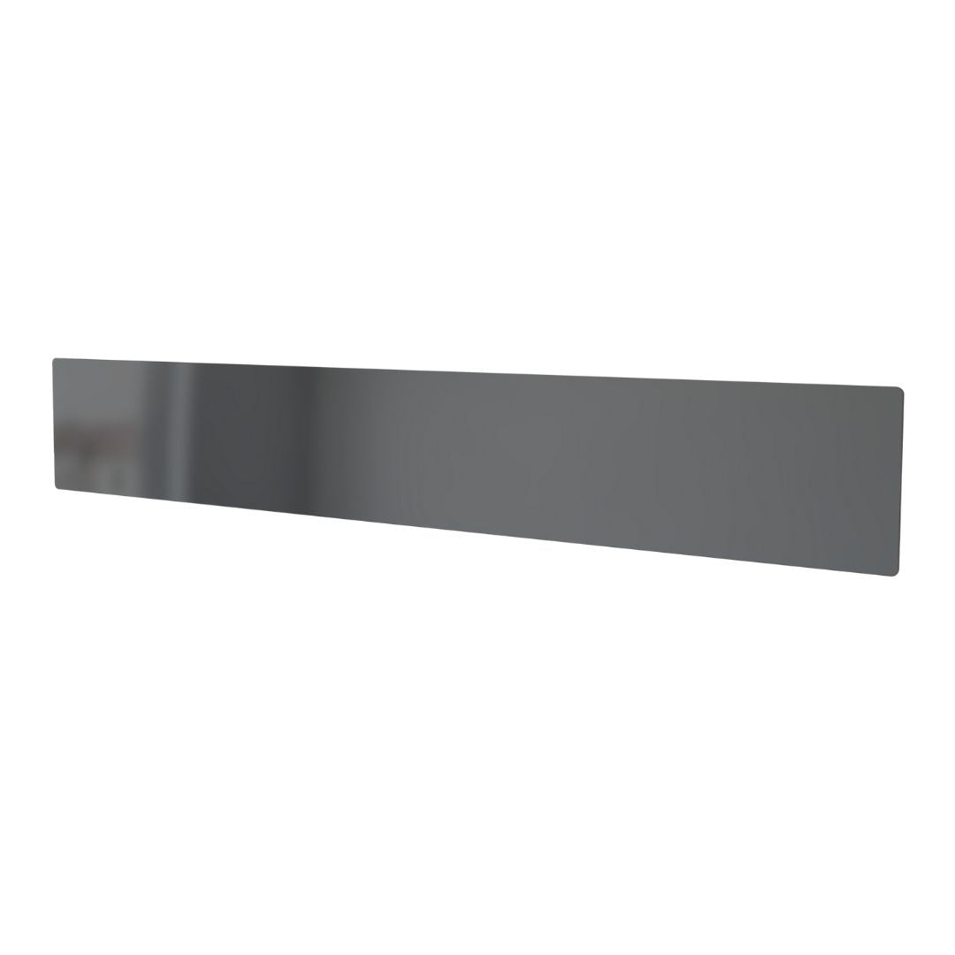 Clip-on Anthracite or White Glass Front for Dimplex Alta Wi-Fi Panel Heater (20cm profile)