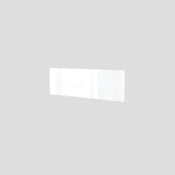Clip-on Anthracite or White Glass Front for Dimplex Alta Wi-Fi Panel Heater (20cm profile)
