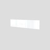 Clip-on Anthracite or White Glass Front for Dimplex Alta Wi-Fi Panel Heater (20cm profile)